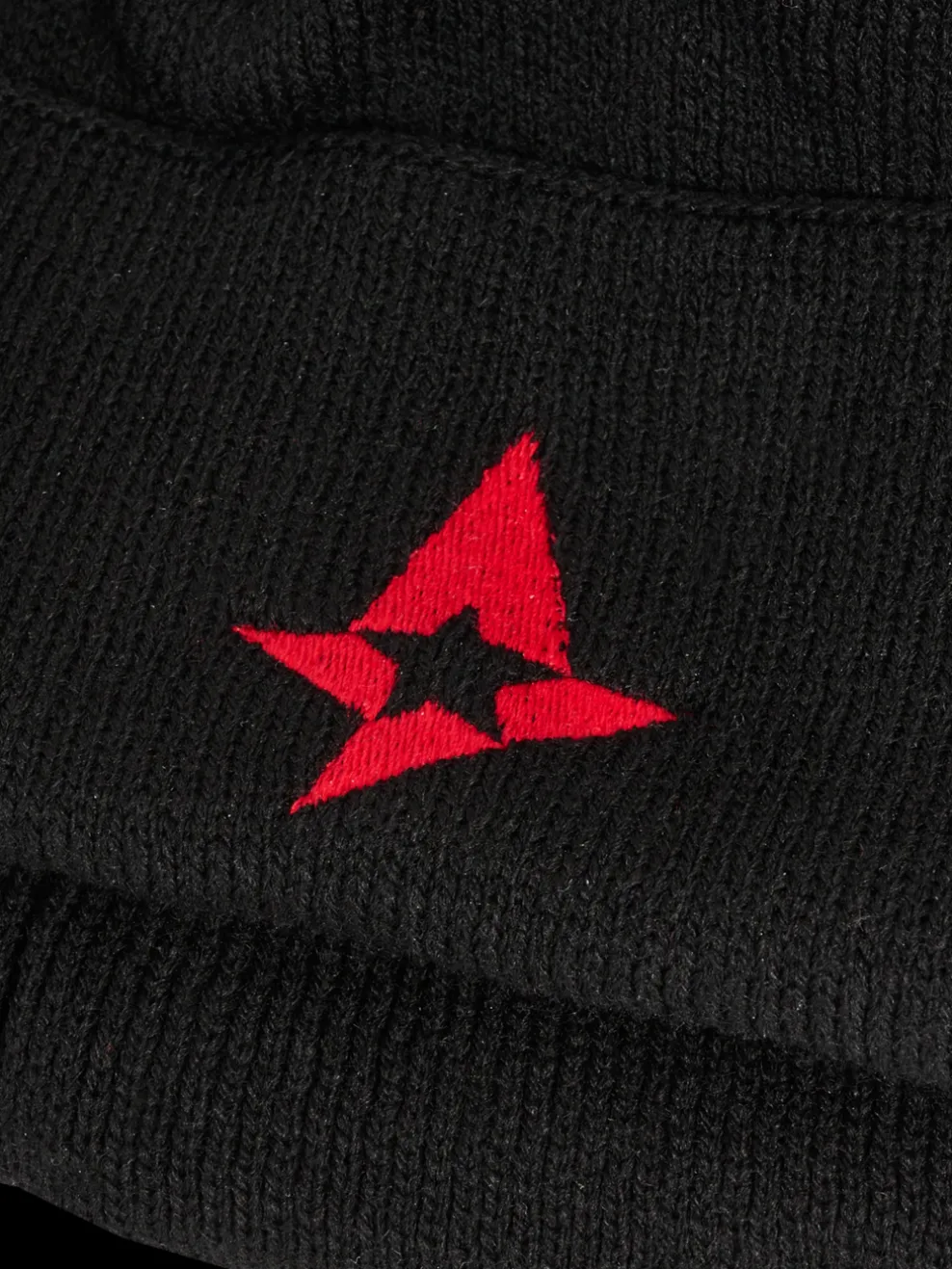 AST FAN BLACK LOGO BEANIE