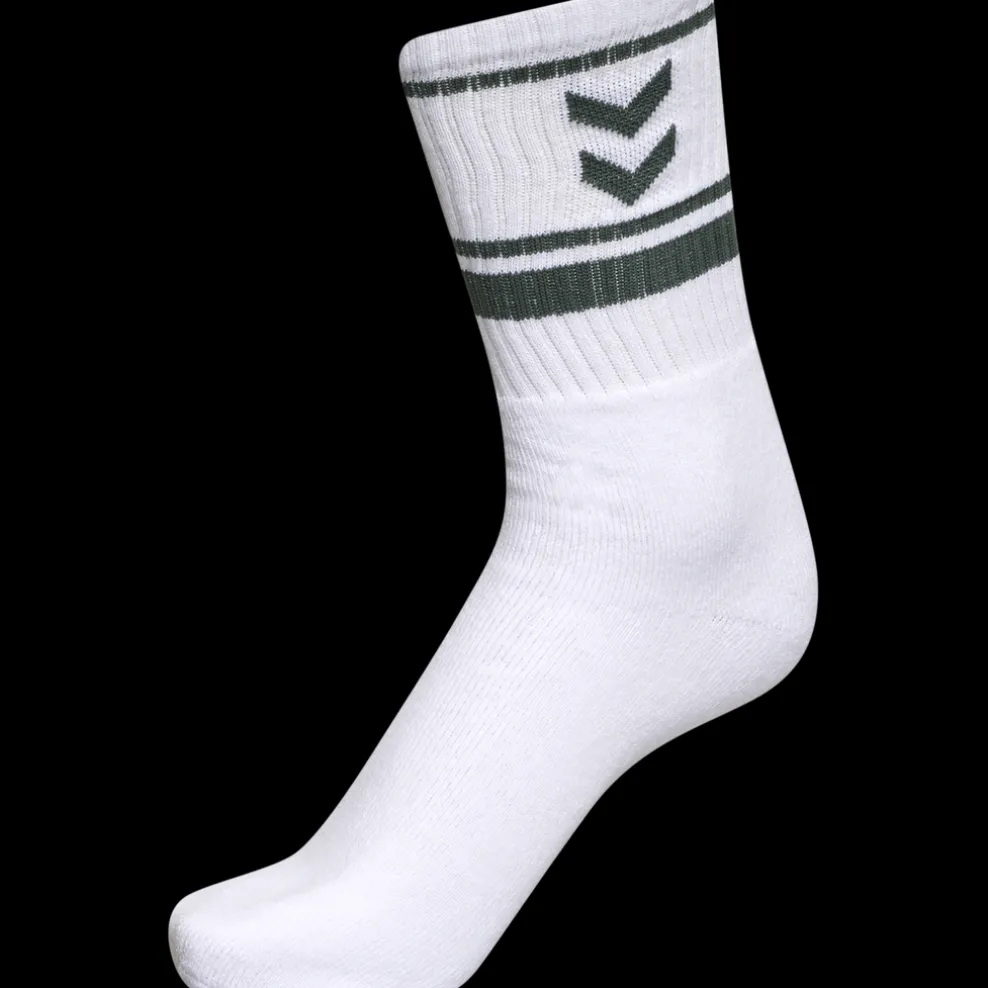 hml4 PACK TRIPLE STRIPE CREW SOCK