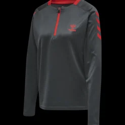 hmlACTION POLY HALF ZIP SWEAT WOMAN