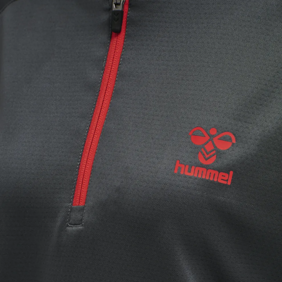 hmlACTION POLY HALF ZIP SWEAT WOMAN