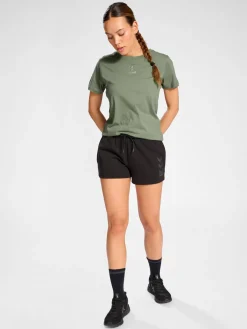 hmlACTIVE CHEVRONS CO TEE S/S WOMAN
