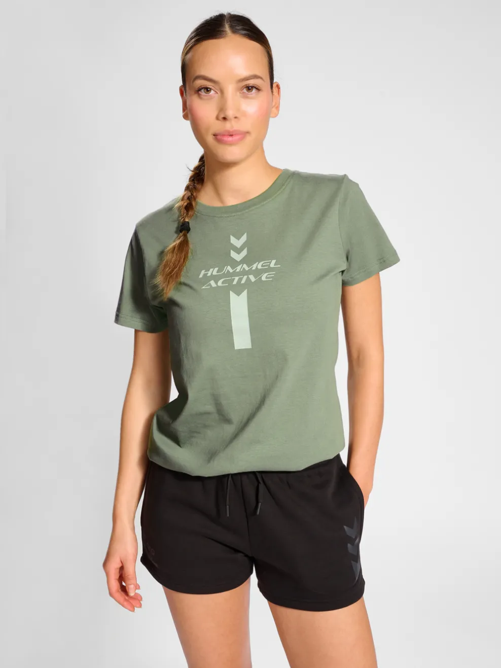 hmlACTIVE GRAPHIC CO TEE S/S WOMAN