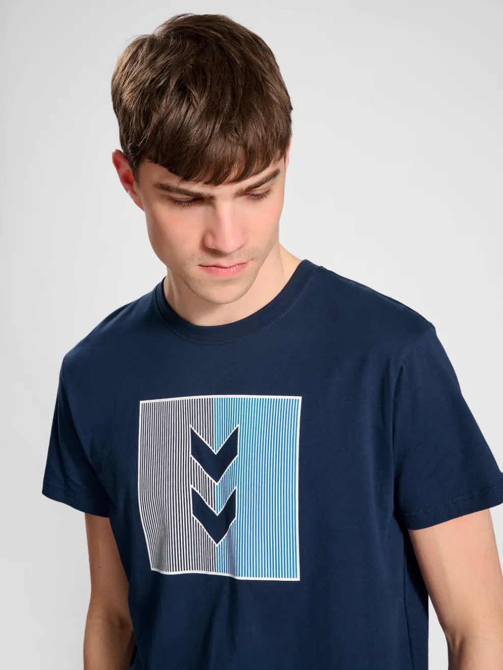 hmlACTIVE STRIPE CO TEE S/S