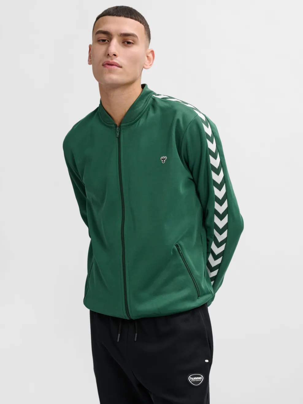 hmlARCHIVE REGULAR POLY ZIP JACKET