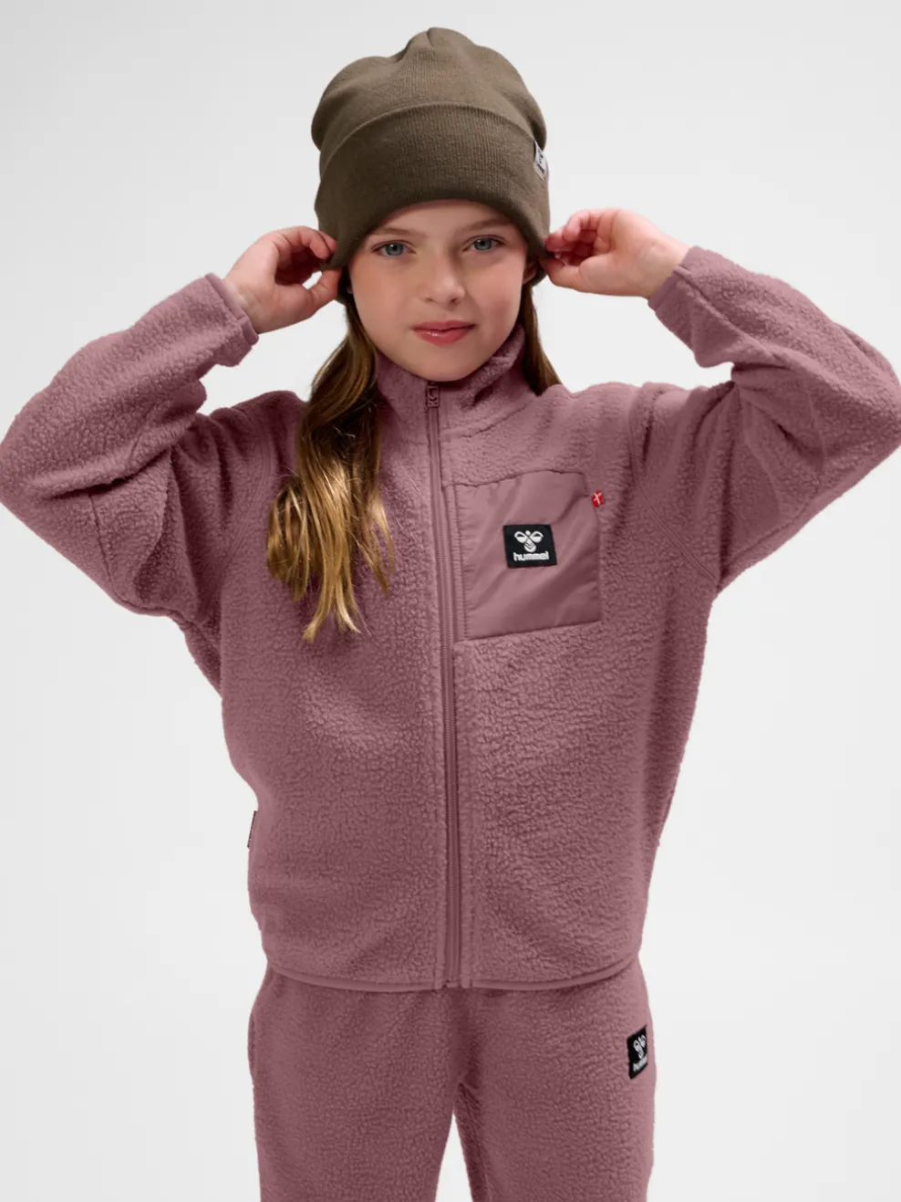 hmlATLAS FLEECE ZIP JACKET