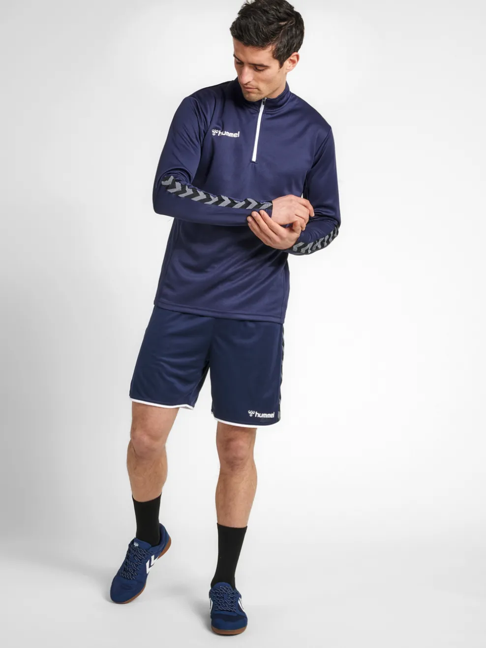 hmlAUTHENTIC HALF ZIP SWEATSHIRT