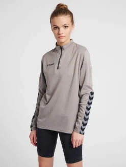 hmlAUTHENTIC HALF ZIP SWEATSHIRT WOMAN