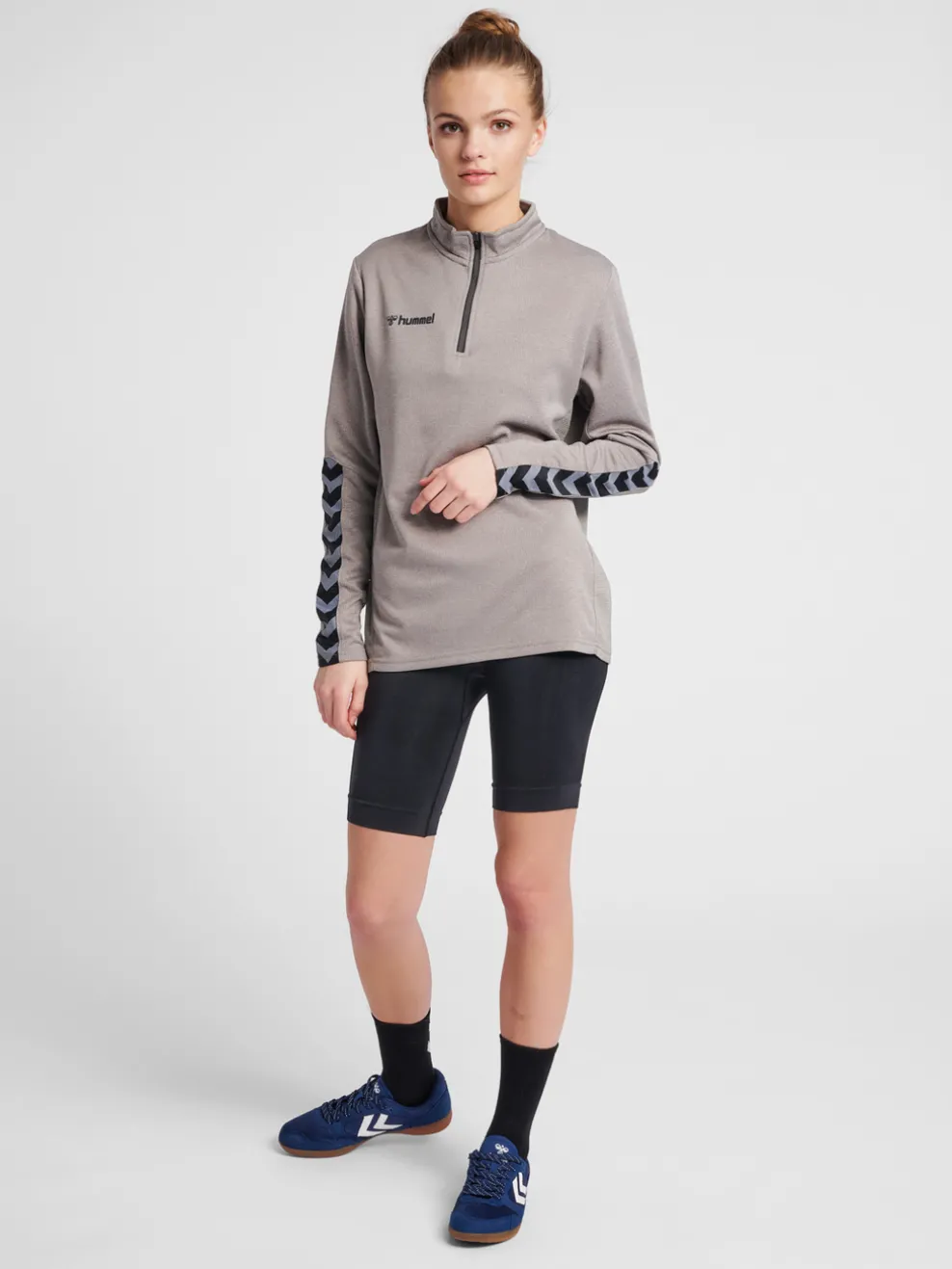 hmlAUTHENTIC HALF ZIP SWEATSHIRT WOMAN