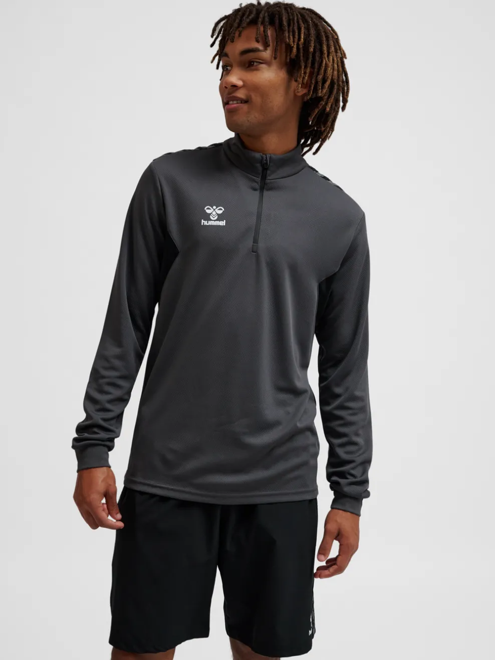 hmlAUTHENTIC HALF ZIP SWEAT