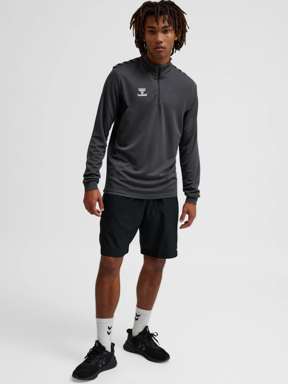 hmlAUTHENTIC HALF ZIP SWEAT