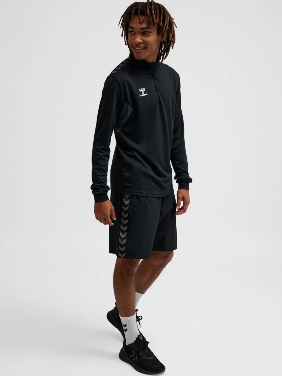 hmlAUTHENTIC HALF ZIP SWEAT
