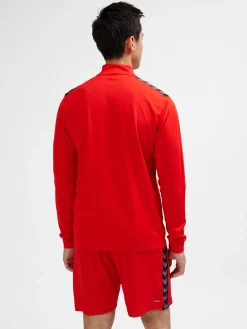 hmlAUTHENTIC HALF ZIP SWEAT