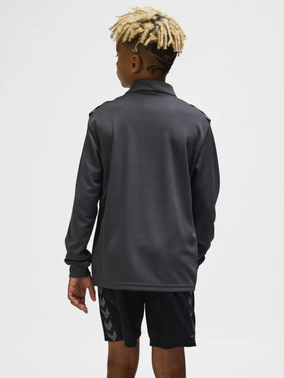 hmlAUTHENTIC HALF ZIP SWEAT KIDS