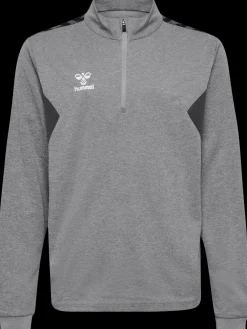 hmlAUTHENTIC HALF ZIP SWEAT KIDS