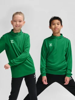 hmlAUTHENTIC HALF ZIP SWEAT KIDS
