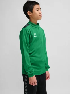 hmlAUTHENTIC HALF ZIP SWEAT KIDS