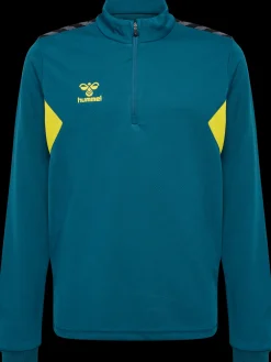 hmlAUTHENTIC HALF ZIP SWEAT KIDS