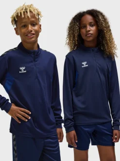 hmlAUTHENTIC HALF ZIP SWEAT KIDS