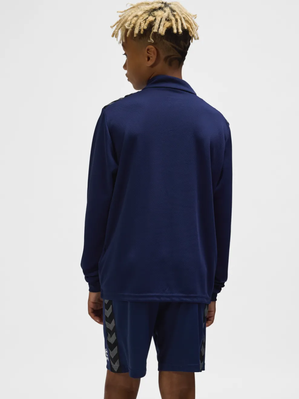 hmlAUTHENTIC HALF ZIP SWEAT KIDS