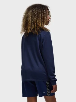 hmlAUTHENTIC HALF ZIP SWEAT KIDS