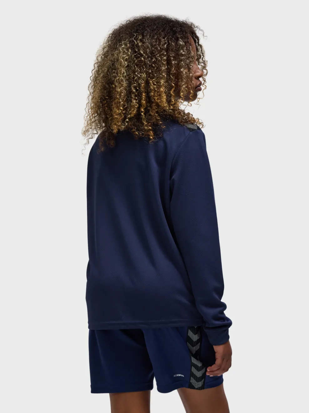 hmlAUTHENTIC HALF ZIP SWEAT KIDS