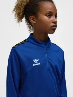 hmlAUTHENTIC HALF ZIP SWEAT KIDS