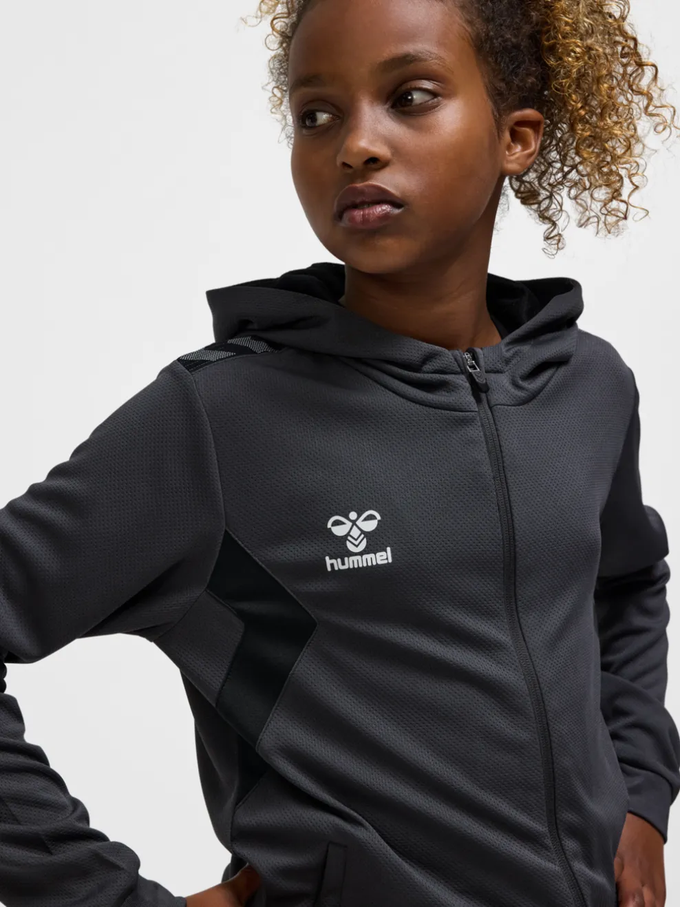 hmlAUTHENTIC PL ZIP HOODIE KIDS