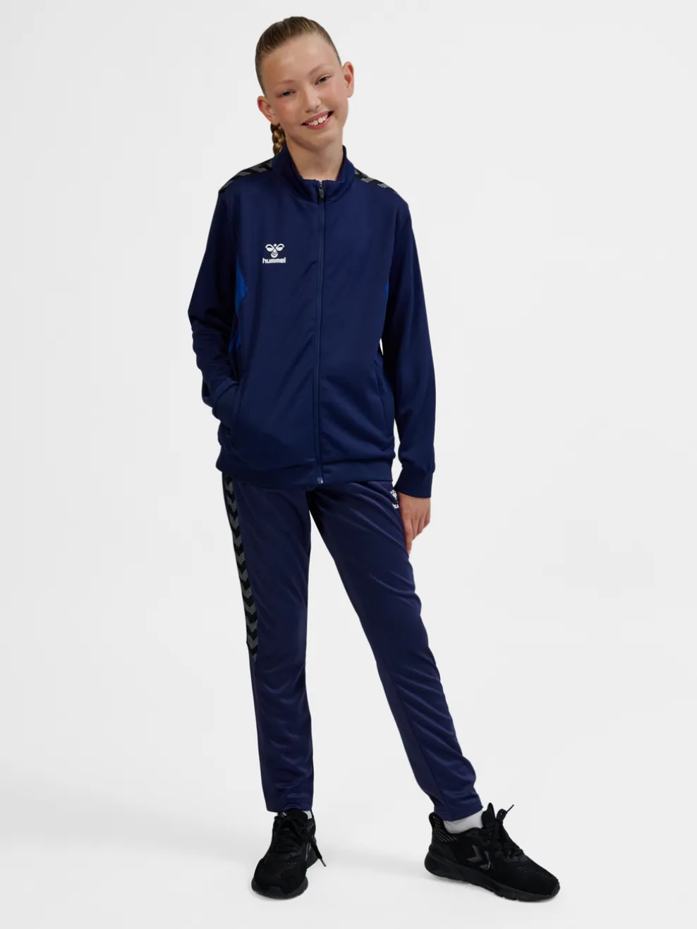 hmlAUTHENTIC PL ZIP JACKET KIDS