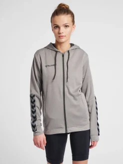 hmlAUTHENTIC POLY ZIP HOODIE WOMAN