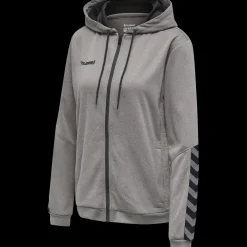 hmlAUTHENTIC POLY ZIP HOODIE WOMAN