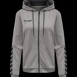hmlAUTHENTIC POLY ZIP HOODIE WOMAN