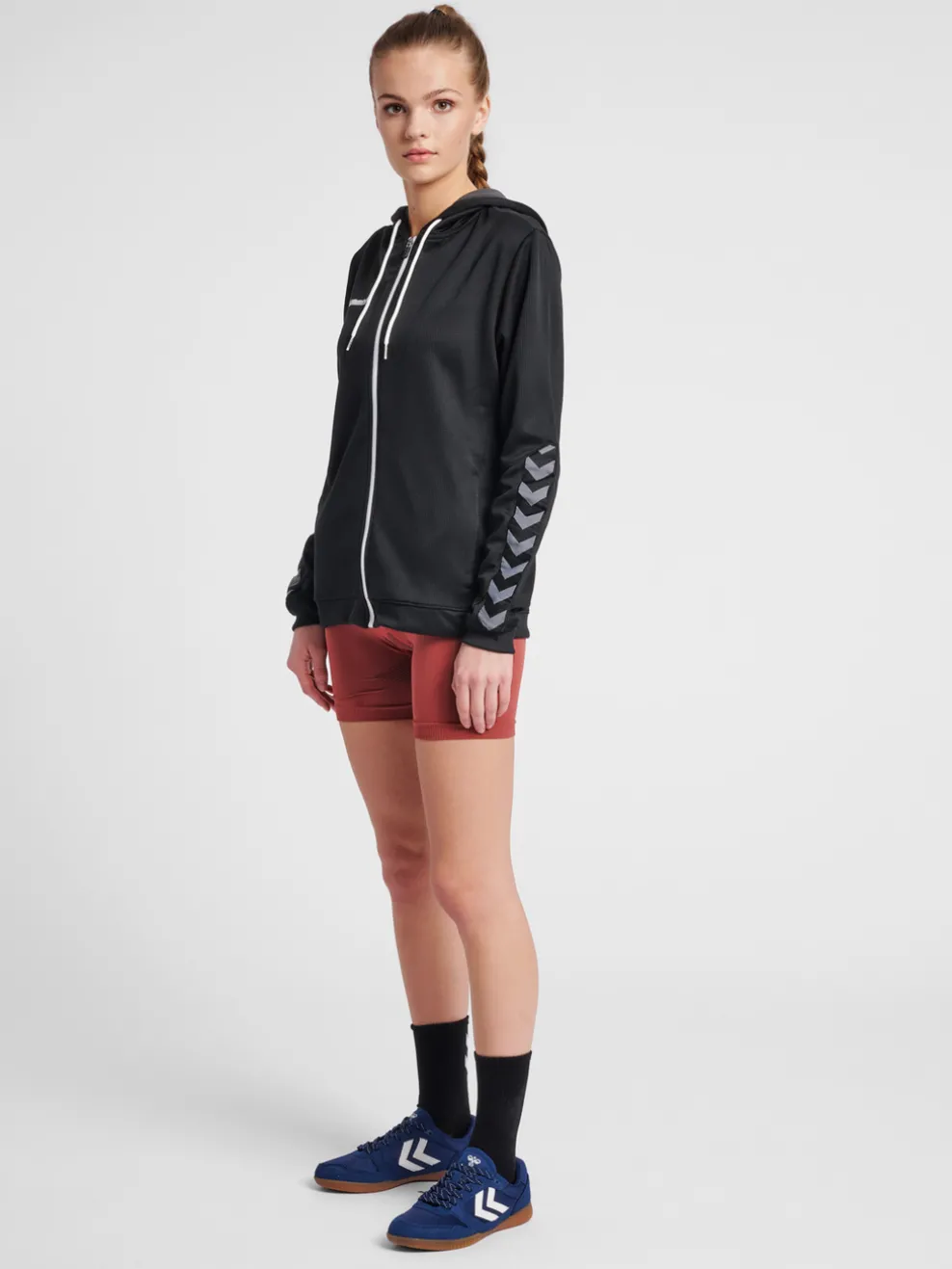 hmlAUTHENTIC POLY ZIP HOODIE WOMAN