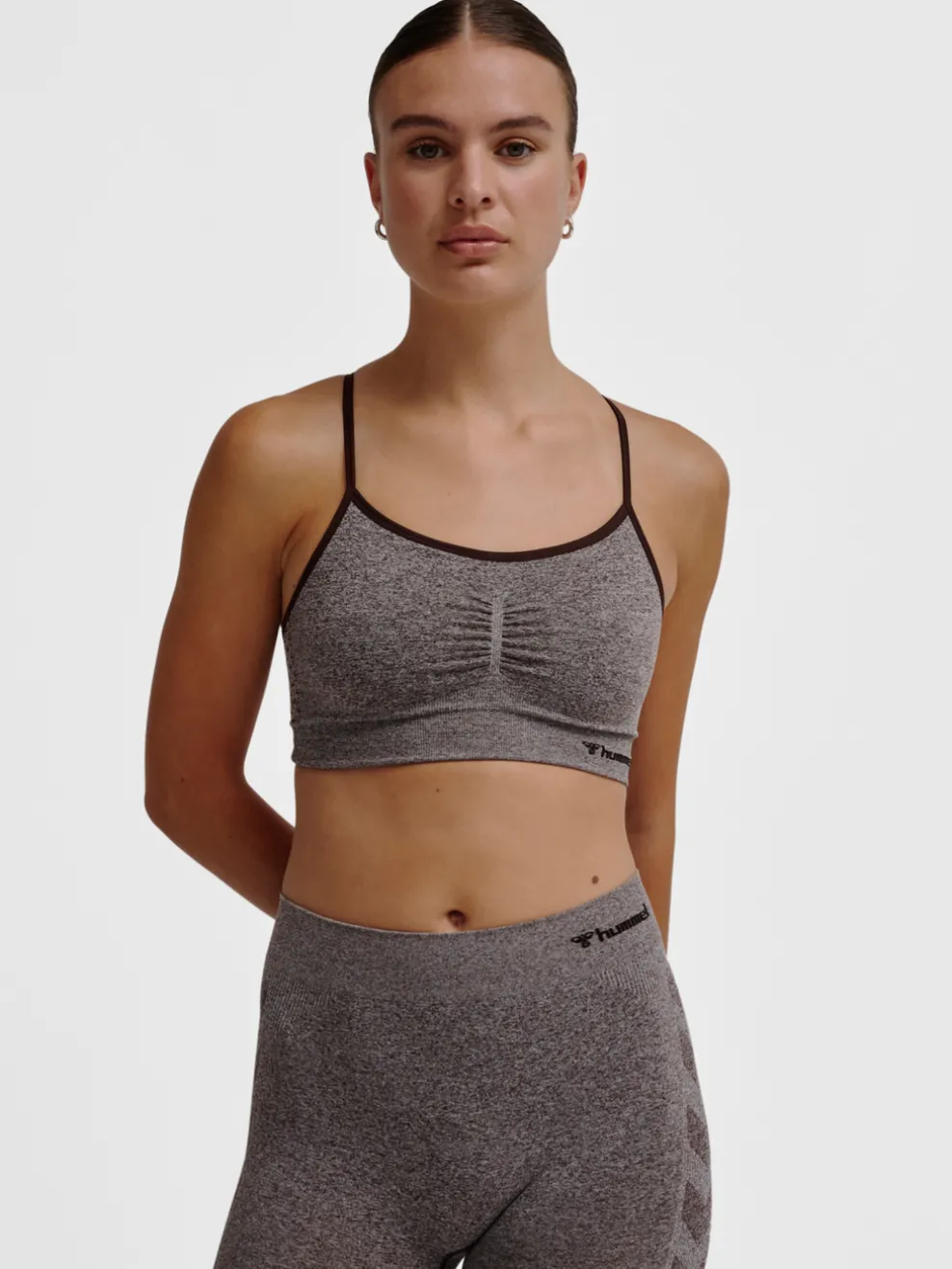 hmlCI SEAMLESS SCRUNCH SPORTS BRA