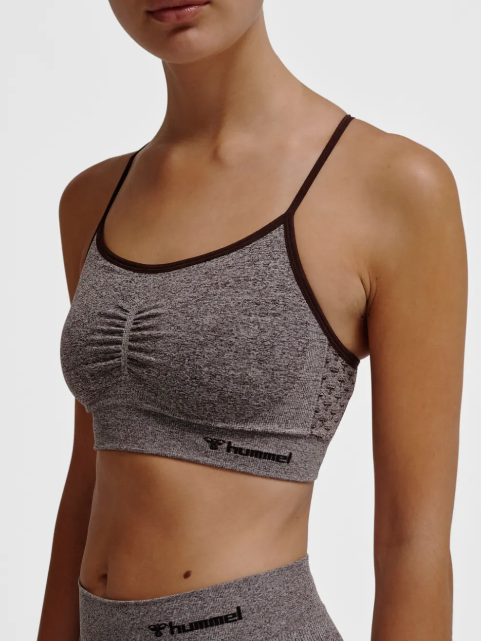 hmlCI SEAMLESS SCRUNCH SPORTS BRA