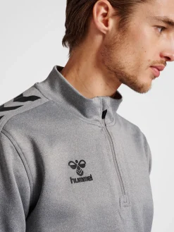 hmlCORE XK HALF ZIP POLY SWEAT