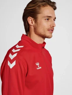 hmlCORE XK HALF ZIP POLY SWEAT