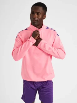 hmlCORE XK HALF ZIP POLY SWEAT