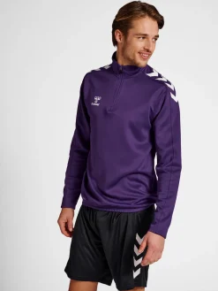 hmlCORE XK HALF ZIP POLY SWEAT