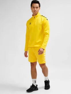 hmlCORE XK HALF ZIP POLY SWEAT