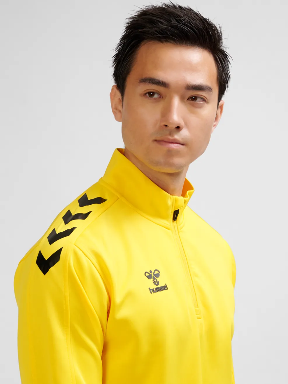 hmlCORE XK HALF ZIP POLY SWEAT