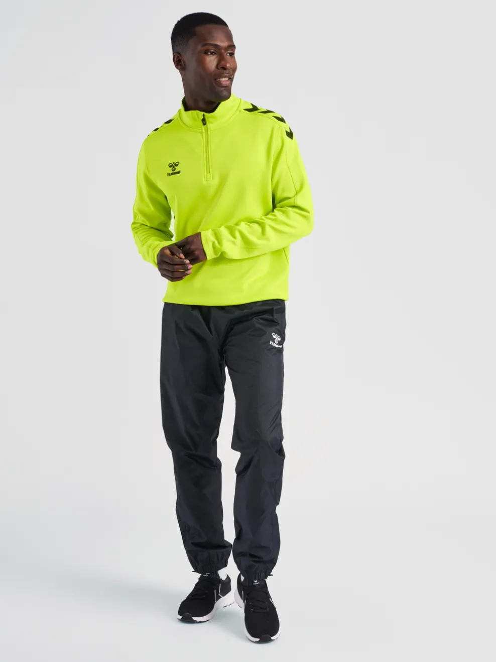 hmlCORE XK HALF ZIP POLY SWEAT