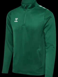 hmlCORE XK HALF ZIP POLY SWEAT