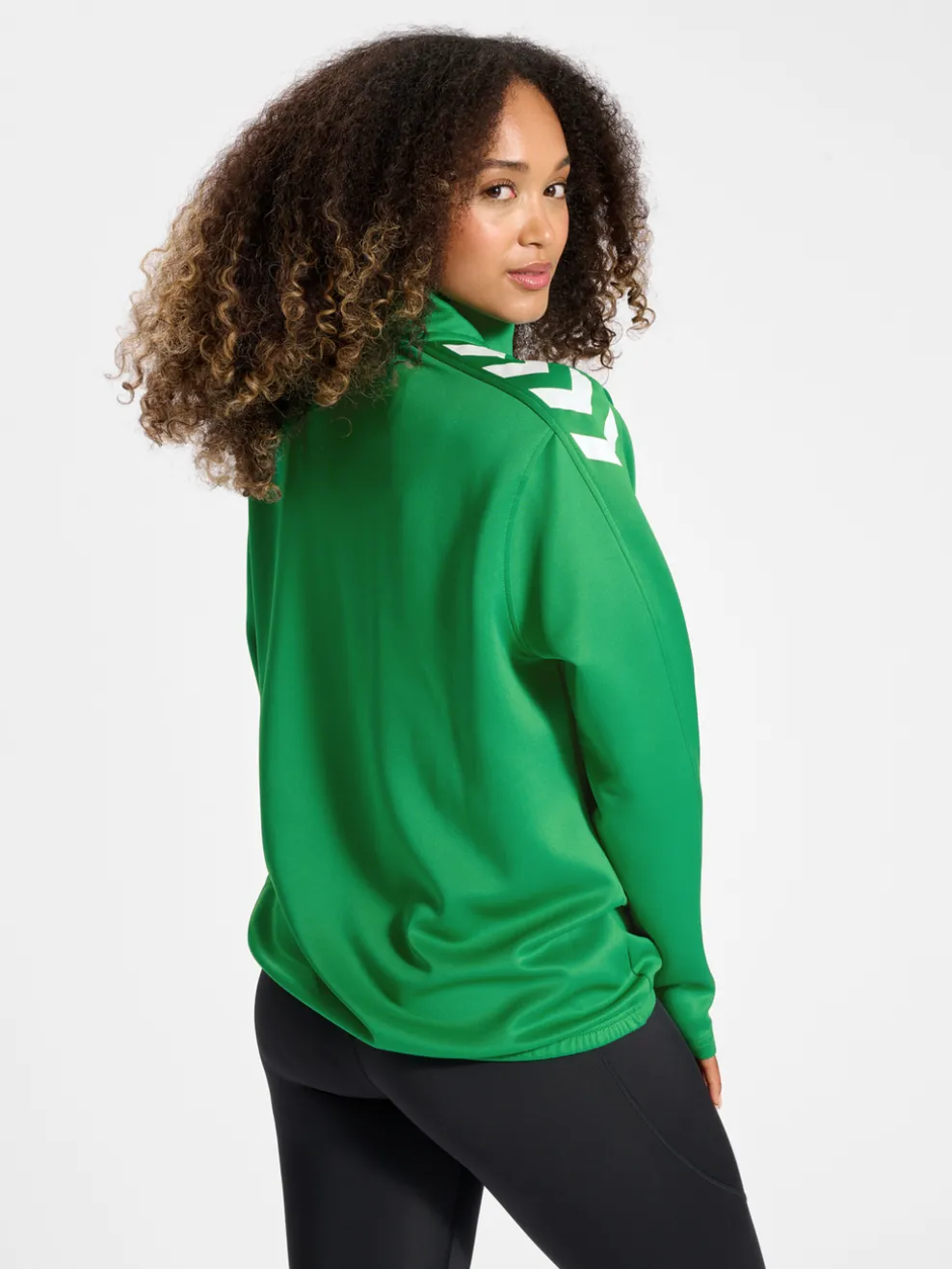 hmlCORE XK HALF ZIP POLY SWEAT