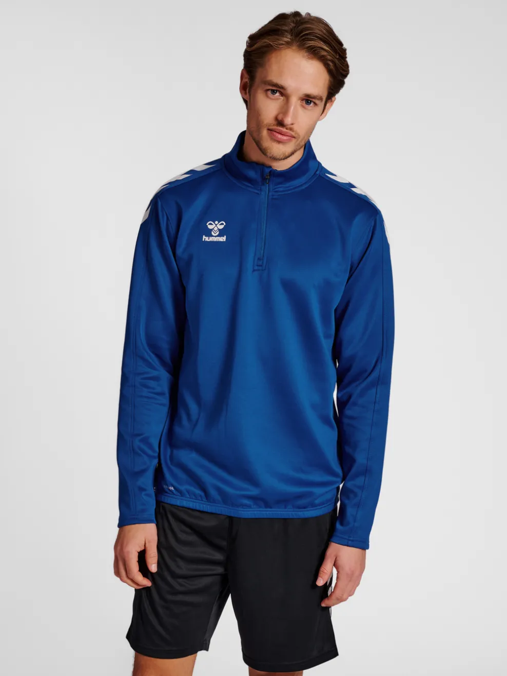 hmlCORE XK HALF ZIP POLY SWEAT