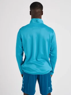 hmlCORE XK HALF ZIP POLY SWEAT