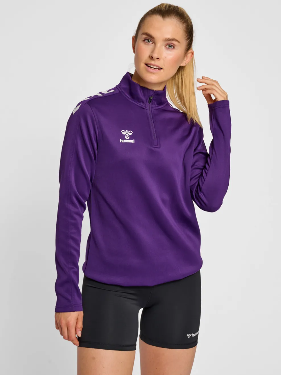 hmlCORE XK HALF ZIP SWEAT WOMAN