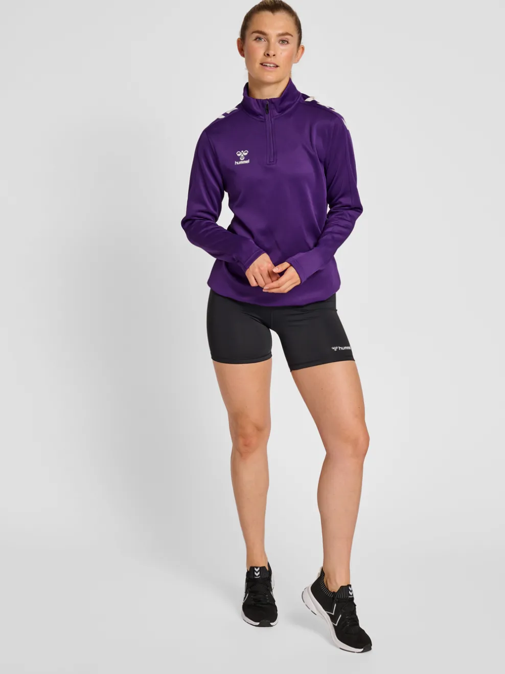 hmlCORE XK HALF ZIP SWEAT WOMAN