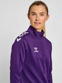 hmlCORE XK HALF ZIP SWEAT WOMAN