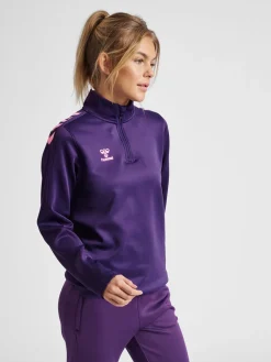 hmlCORE XK HALF ZIP SWEAT WOMAN