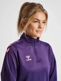 hmlCORE XK HALF ZIP SWEAT WOMAN